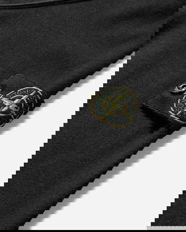 Villapaita Stone Island Garment Dyed Crewneck Sweatshirt Musta | K2S15-6100028-S0A20 V0029, 4