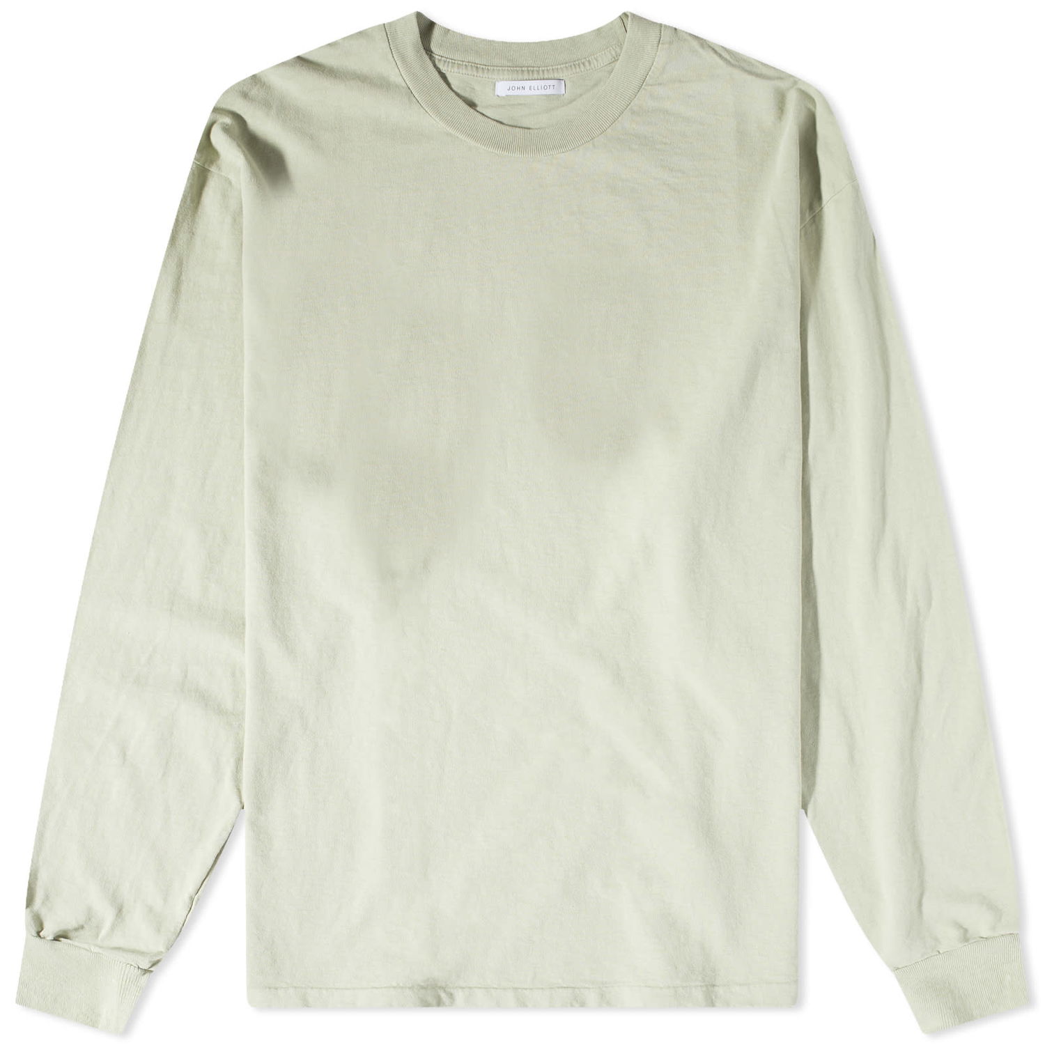 T-paita John Elliott Long Sleeve University Tee Vihreä | A189M14515A, 0