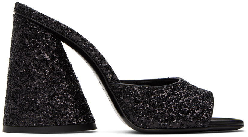 Asusteet The Attico Attico Luz Heeled Sandals Musta | 231WS502 G001