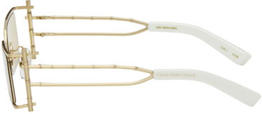 Aurinkolasit Feng Chen Wang Feng Chen Wang Bamboo Sunglasses Metallinen | SSE-WS01-BRG, 2