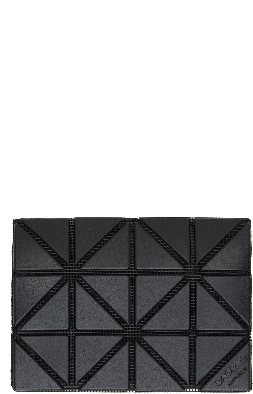 Lompakko BAO BAO ISSEY MIYAKE ISSEY MIYAKE Matte Geometric Wallet Musta | BB56AG701