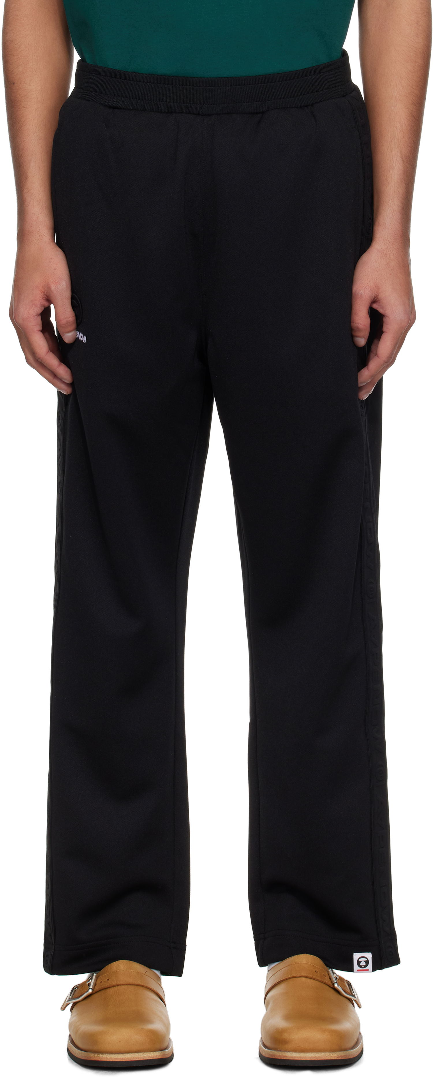 Verryttelyhousut AAPE by A Bathing Ape AAPE by A Bathing Ape 'AAPE Now' Sweatpants Musta | AAPPTMB674XXNBKX, 0