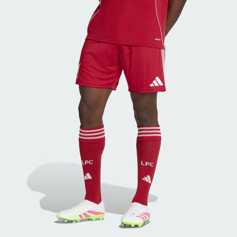 Shortsit adidas Performance Liverpool FC 25/26 Home Shorts Punainen | JV6425
