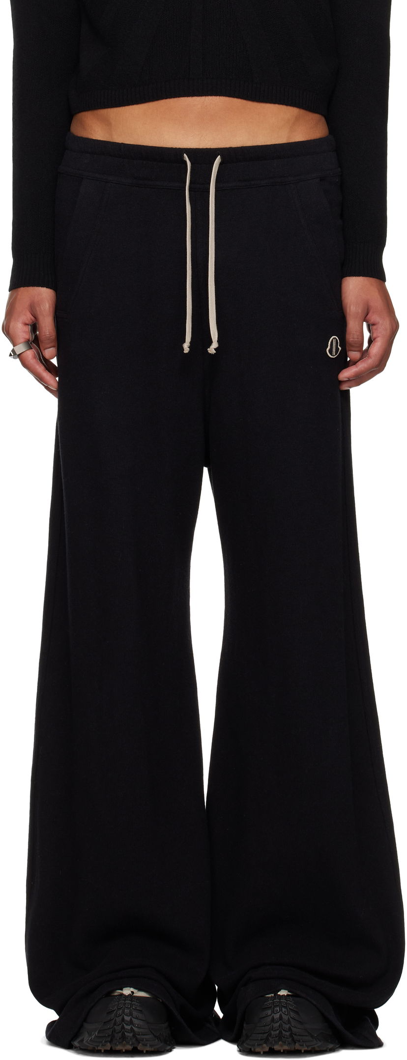Verryttelyhousut Rick Owens Sweatpants Musta | MU02D8H02 M4435