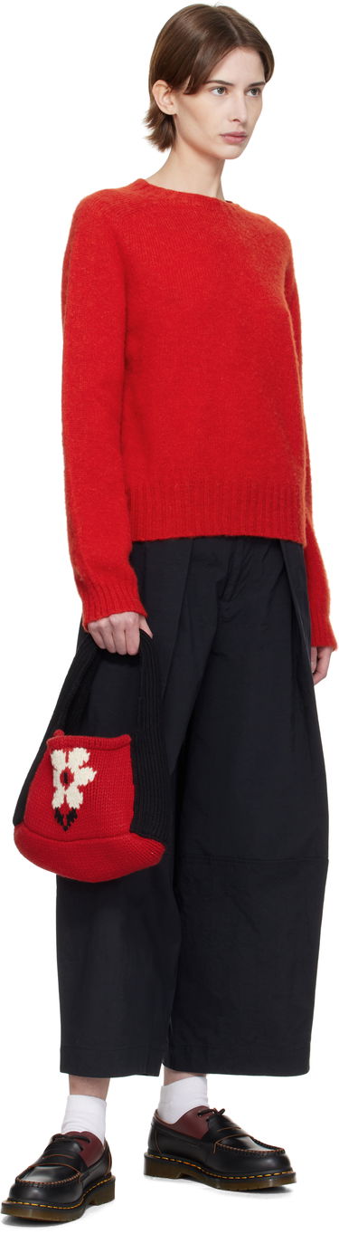 Villapaita YMC YMC Jets Sweater Punainen | Q8XMA, 3