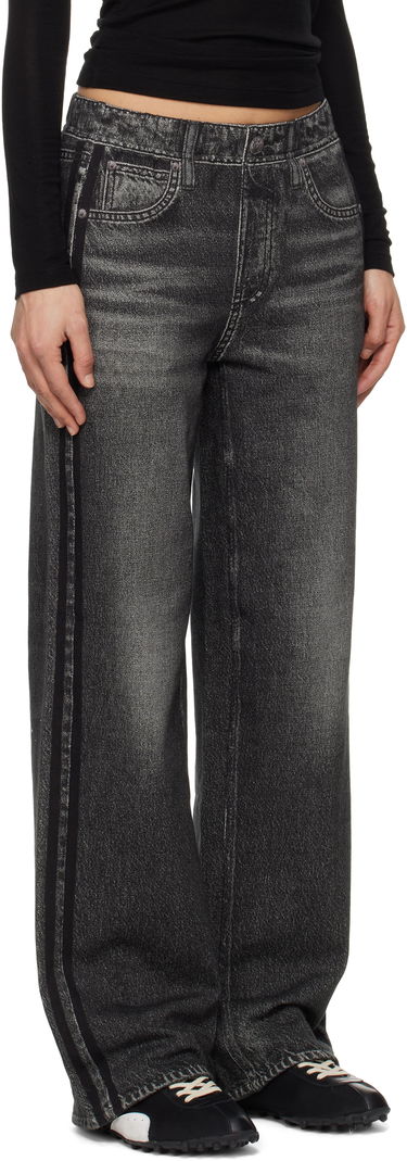Jeans rag & bone Rag & Bone Miramar Terry Wide-Leg Track Pants Harmaa | WCW25S70018201, 1
