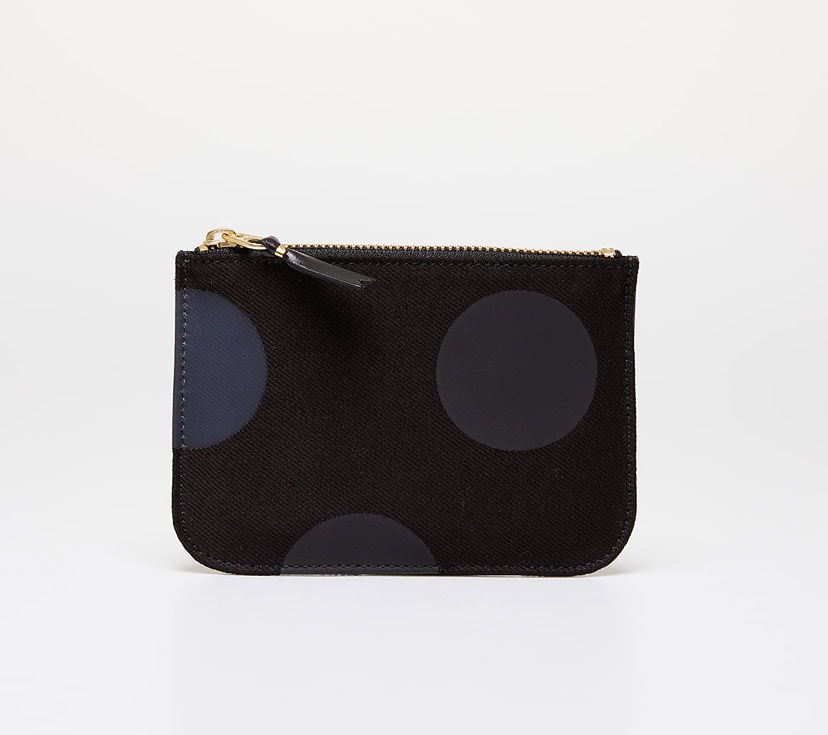 Lompakko Comme des Garçons Rubber Dot Wallet Black Musta | SA8100RD