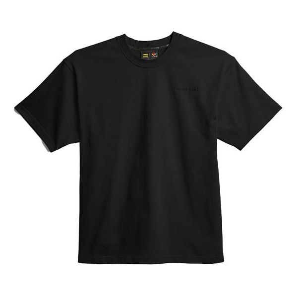 T-paita adidas Originals Basics Embroidered Short-Sleeved T-Shirt by Pharrell Musta | GM1958