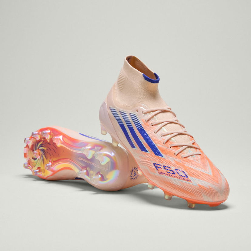 Tennarit ja kengät adidas Performance F50 Sparkfusion Elite Mid Firm Ground / Artificial Grass Oranssi | JH7647