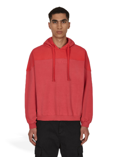 Huppari GUESS Two Tone Hooded Sweatshirt Punainen | M2BQ02KBB40 CYSM