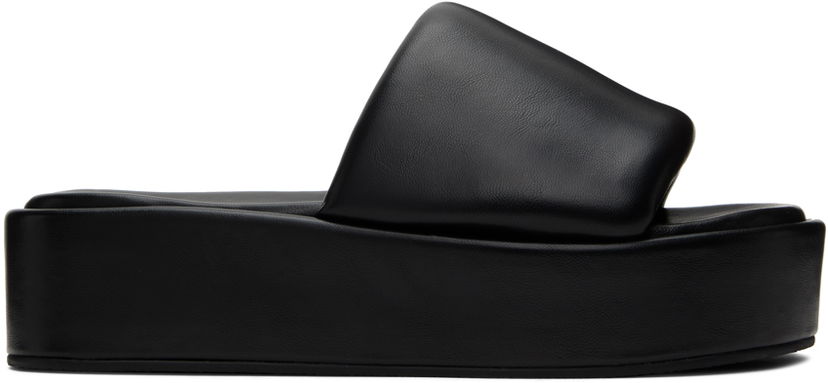 Vaatteet STAND STUDIO Stand Studio Phoebe Flatform Sandals Musta | 61932-8250