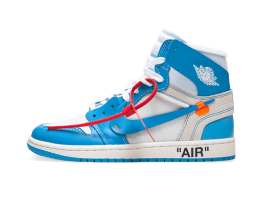 Tennarit ja kengät Jordan Off-White x Air Jordan 1 Retro High OG "UNC" Sininen | AQ0818-148