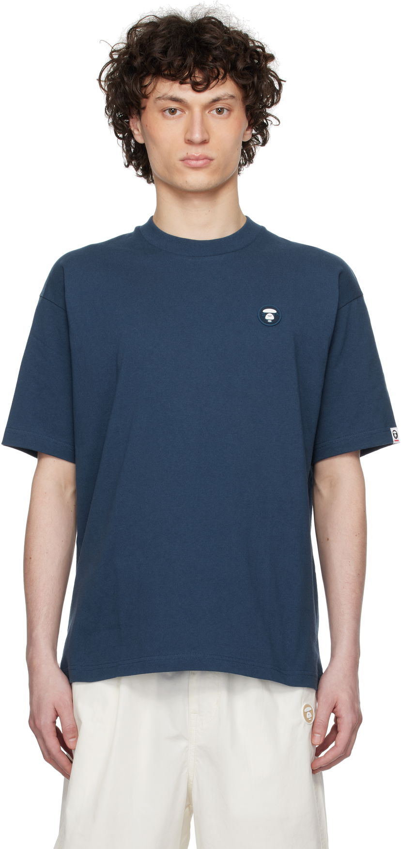 T-paita AAPE by A Bathing Ape AAPE by A Bathing Ape 'AAPE Now' T-Shirt Sininen | AAPTEM1598XXNNYX