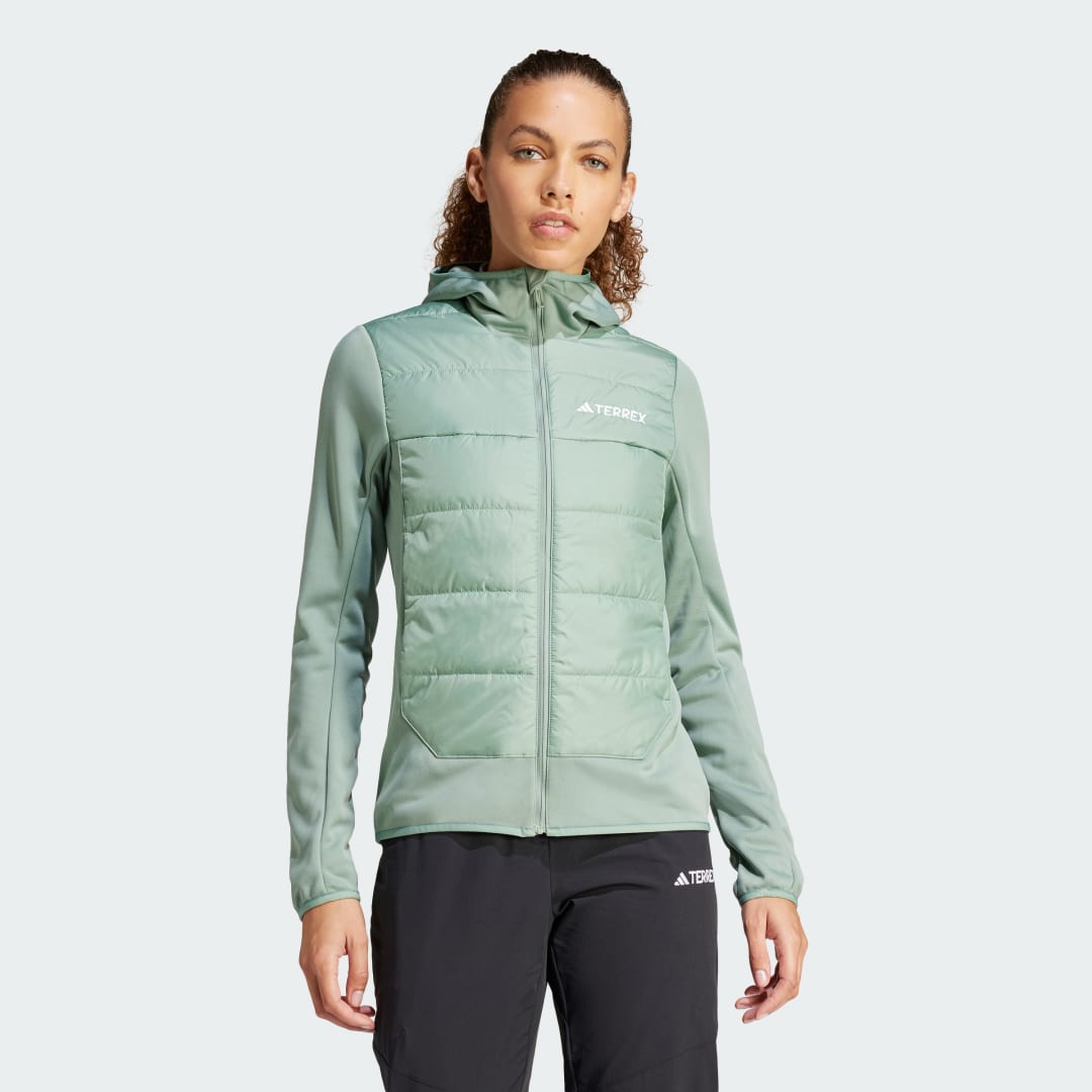 Tuulitakki adidas Performance Terrex Multi Hybrid Insulated Hooded Jacket Turkoosi | IM8105, 1