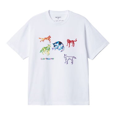 T-paita Carhartt WIP Ollie Mac Huskies T-Shirt Valkoinen | I032410_02_XX, 4