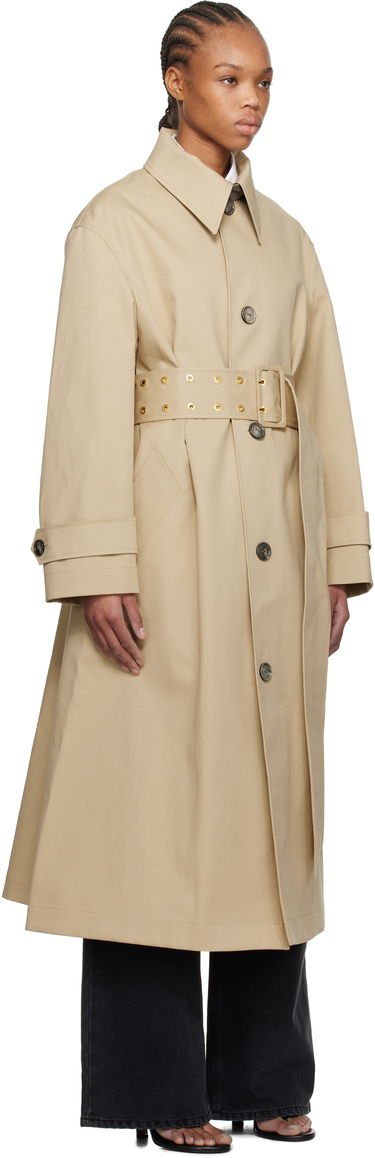 Trenssitakki AMI AMI Paris Belted Coat Beige | FJK521.CO0081, 1