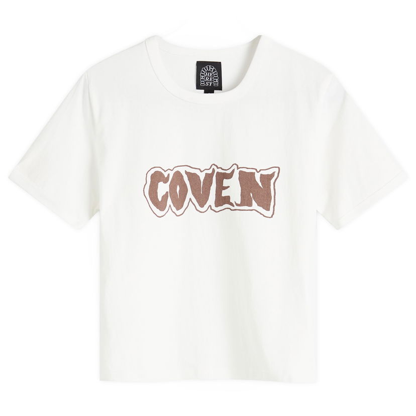 Crop top Heresy Heresy Coven Baby Tee Valkoinen | HAW24-T11
