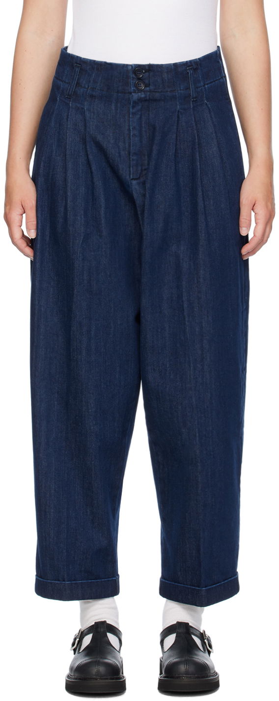 Jeans YMC YMC Keaton Denim Trousers Sininen | Q4AZF