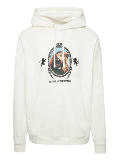 Huppari Nike LeBron Fleece Hoodie Valkoinen | FB7123-027