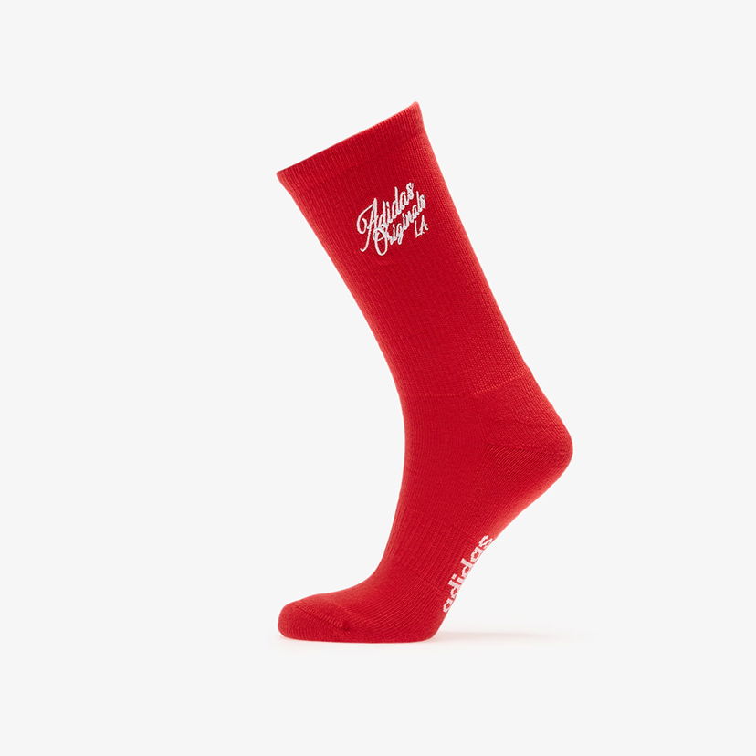 Sukat adidas Originals Santee Alley Slouch Socks Punainen | JX6198