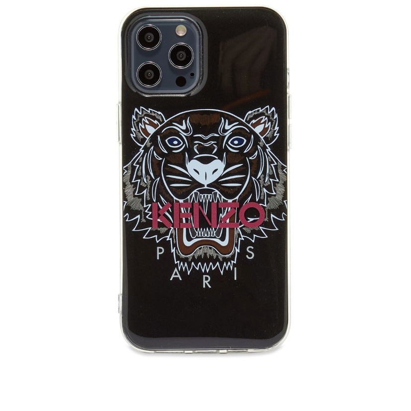 Gadget KENZO Tiger Logo iPhone 12 Pro Max Case Musta | FB6COXIIMTRE-99