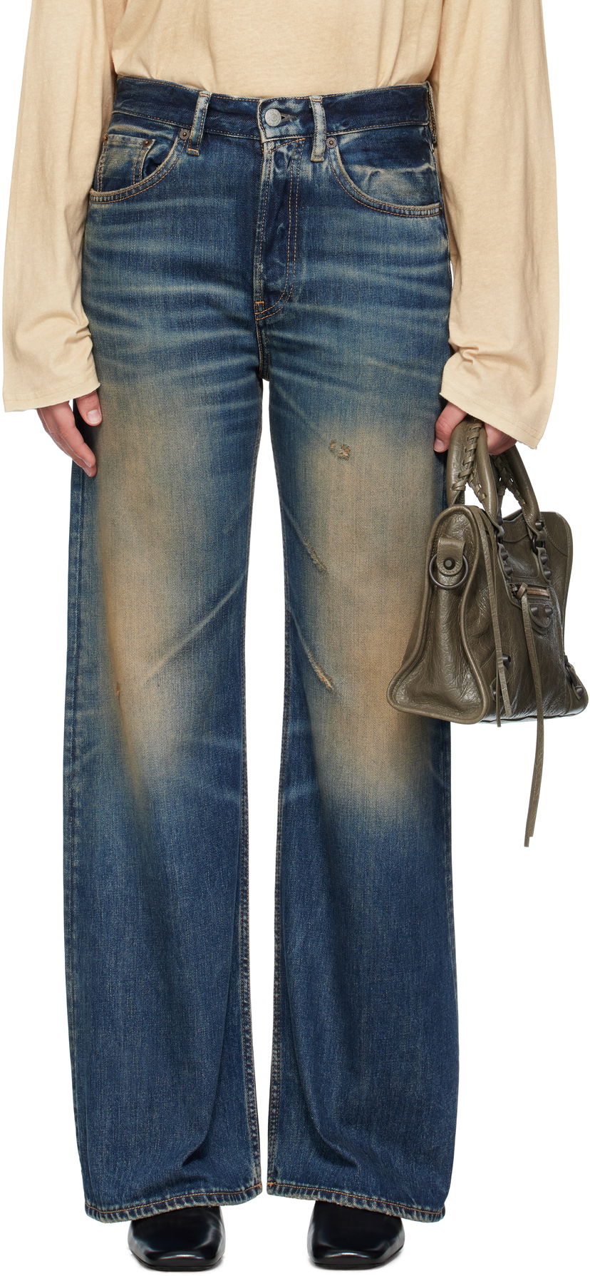 Jeans Acne Studios Regular-Fit 2021M Jeans Sininen | A00547-