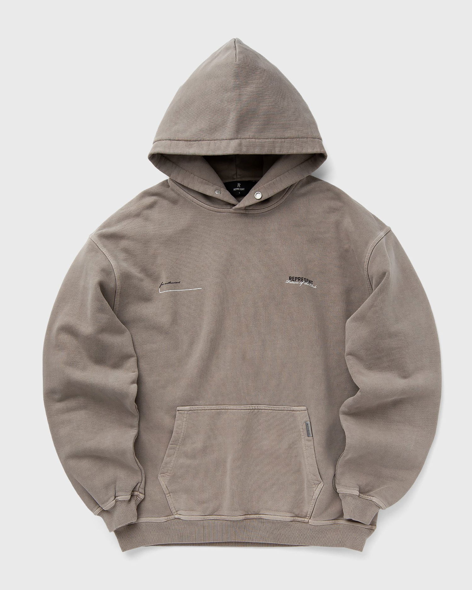 Huppari Represent Clo Represent PATRON OF THE CLUB HOODIE Ruskea | MLM4270-505, 0