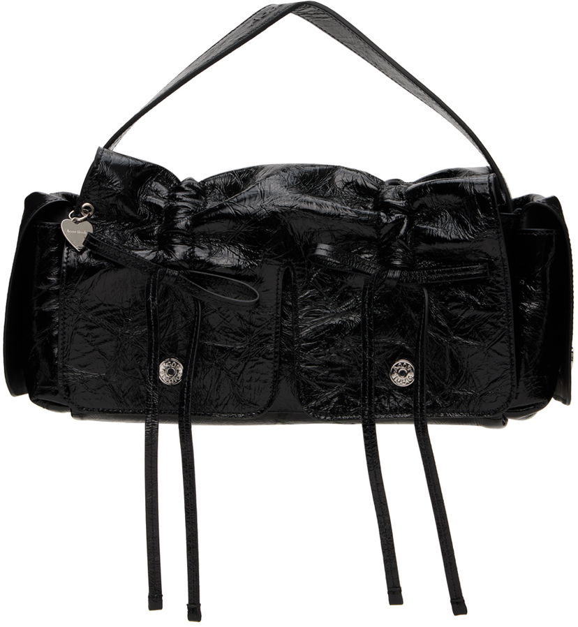 Reput ja laukut Acne Studios Black Multipocket Bag Musta | A10367-