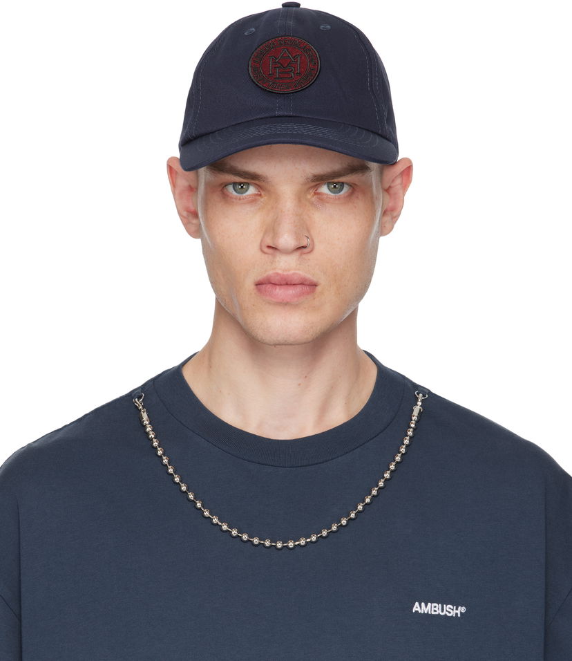 Korkki Ambush Circle Logo Baseball Cap Tummansininen | BMLB002F24FAB0024628