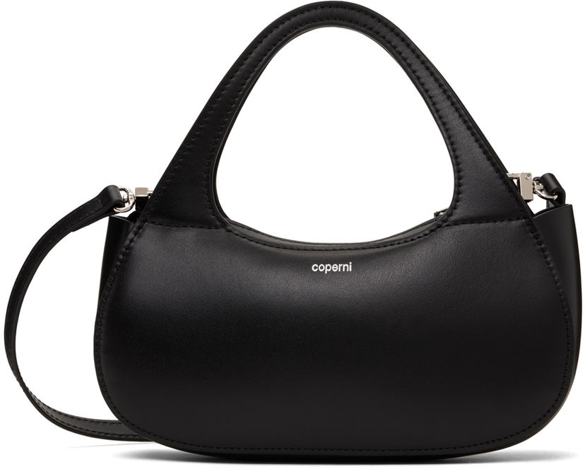 Käsilaukku Coperni Micro Baguette Swipe Shoulder Bag Musta | COPBA17405