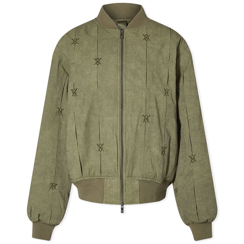 Bomber-takki DAILY PAPER Rasal Bomber Jacket Vihreä | 2411128
