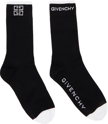 Sukat Givenchy Givenchy 4G Socks Musta | BMB02A4037, 0