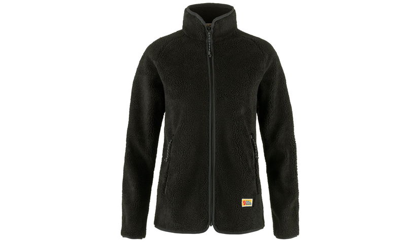 Takki FJÄLLRÄVEN Vardag Pile Fleece Jacket Musta | F84789-550