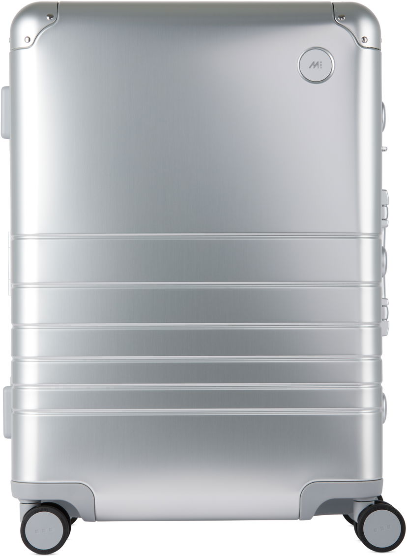 Matkalaukku Monos Aluminum Check-In Medium Suitcase Metallinen | MN0010-0068-24