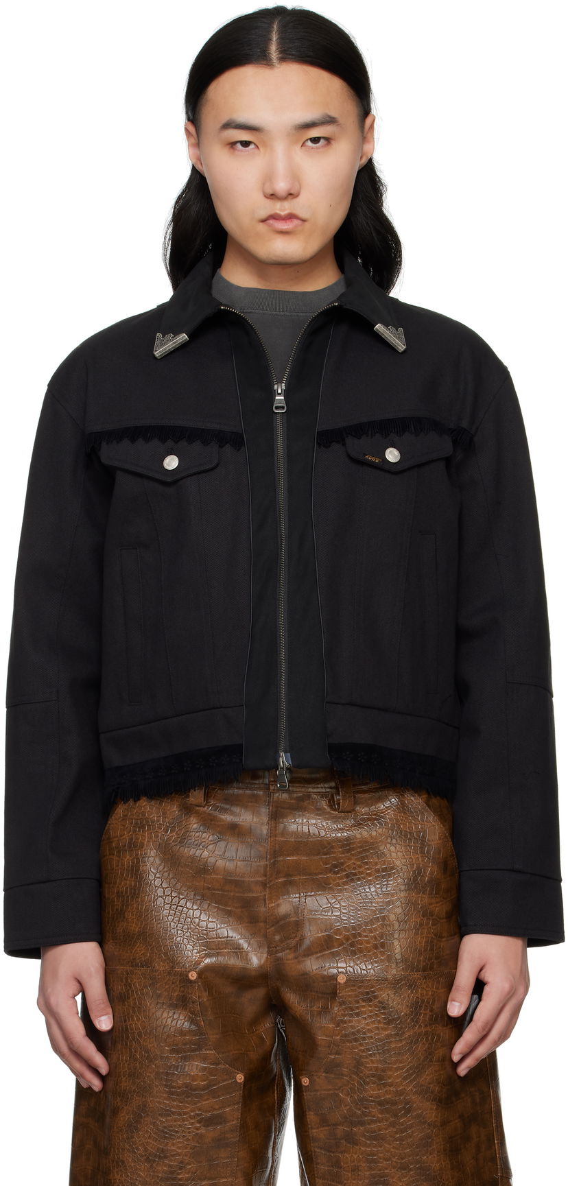 Takki Andersson Bell Andersson Bell Cowboy Zip-Up Jacket Musta | awa680m