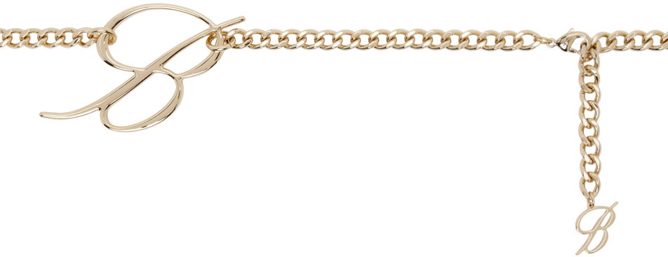 Vyöt Blumarine Blumarine 'B' Monogram Chain Belt Metallinen | A422W299A, 0