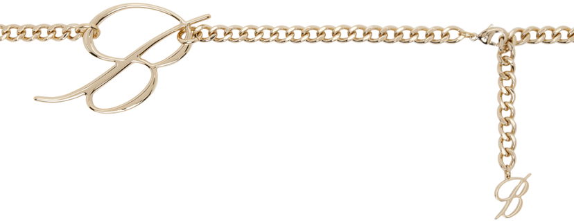 Vyöt Blumarine Blumarine 'B' Monogram Chain Belt Metallinen | A422W299A