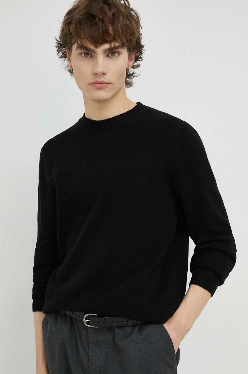 Villapaita Samsoe Samsoe Sylli Crewneck Knit Musta | M20500076, 0
