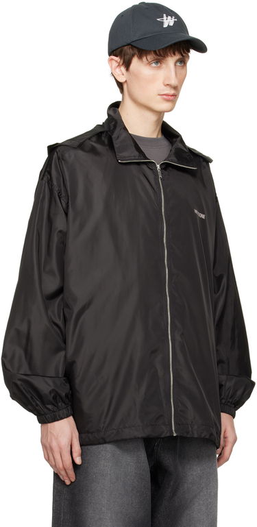 Tuulitakki We11done Zip Jacket Musta | WD-JP2-20-901-U-BK, 1