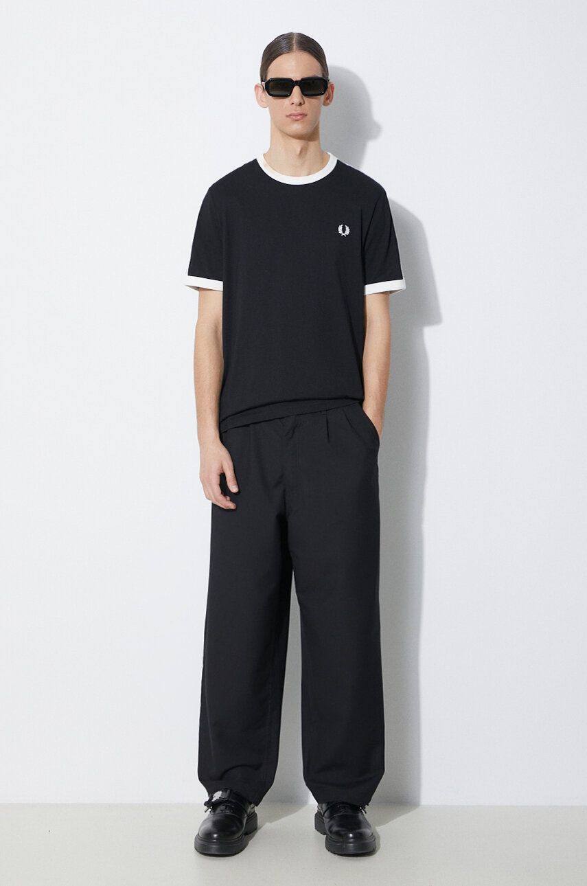 Housut Vans Pleat Front LX Trousers Musta | VN000GVYBLK1, 1