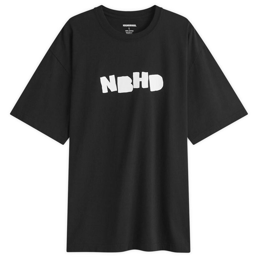 T-paita Neighborhood SS-7 T-Shirt Musta | 242PCNH-ST07-BLK