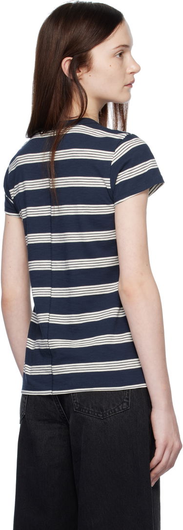 T-paita rag & bone Striped T-Shirt Sininen | WCC22HT020TA20, 2