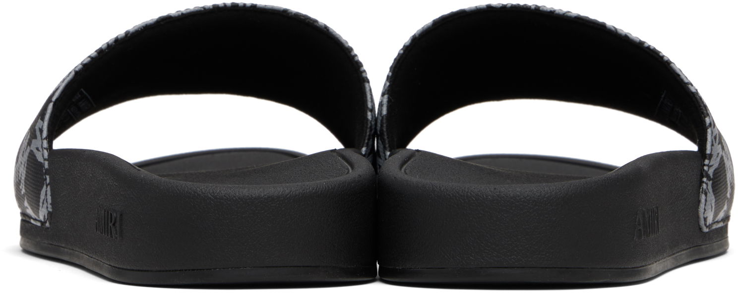 Tennarit ja kengät AMIRI MA Quad Canvas Slides Musta | AMFOSL1006, 1