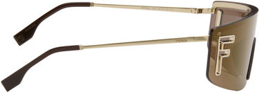 Aurinkolasit FENDI 'FF' Squared Sunglasses Ruskea | FE40168UW0032G 192337229985, 1