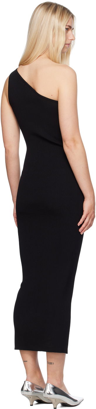 Mekko TOTEME Women's One-Shoulder Maxi Dress Musta | 233-6042-755, 2