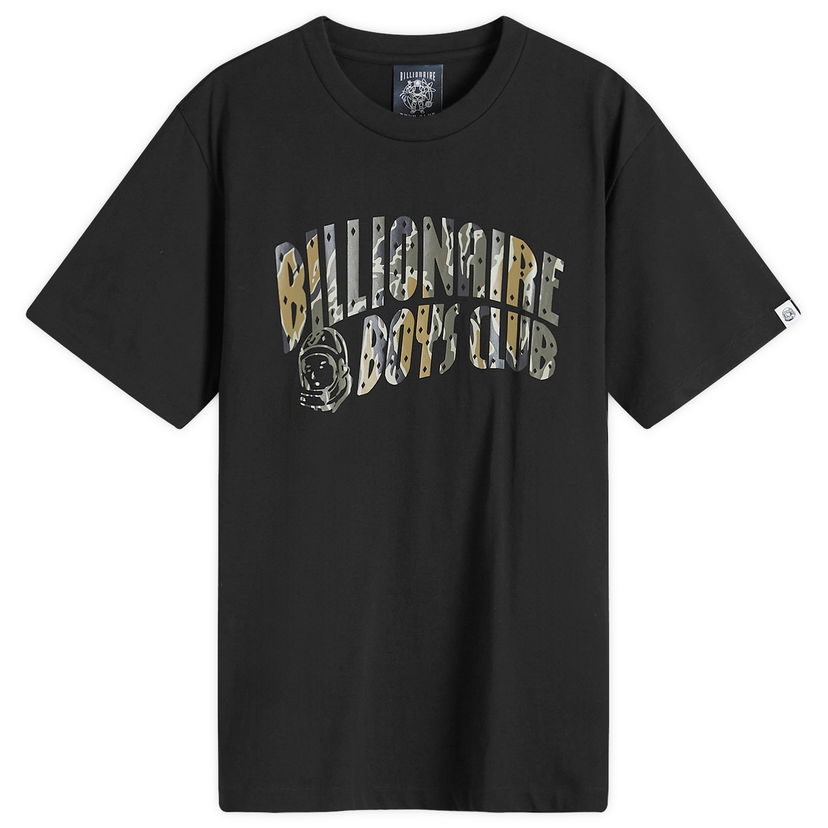 T-paita BILLIONAIRE BOYS CLUB Camo Arch Logo T-Shirt Musta | B24347-BLK