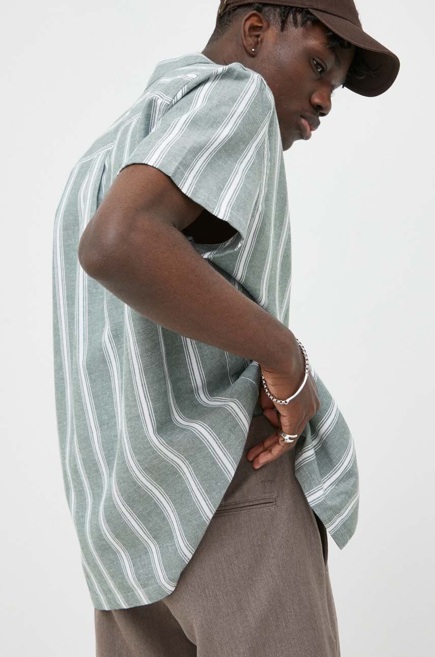 Paita Les Deux Lawson Stripe Shirt Vihreä | LDM401057, 0