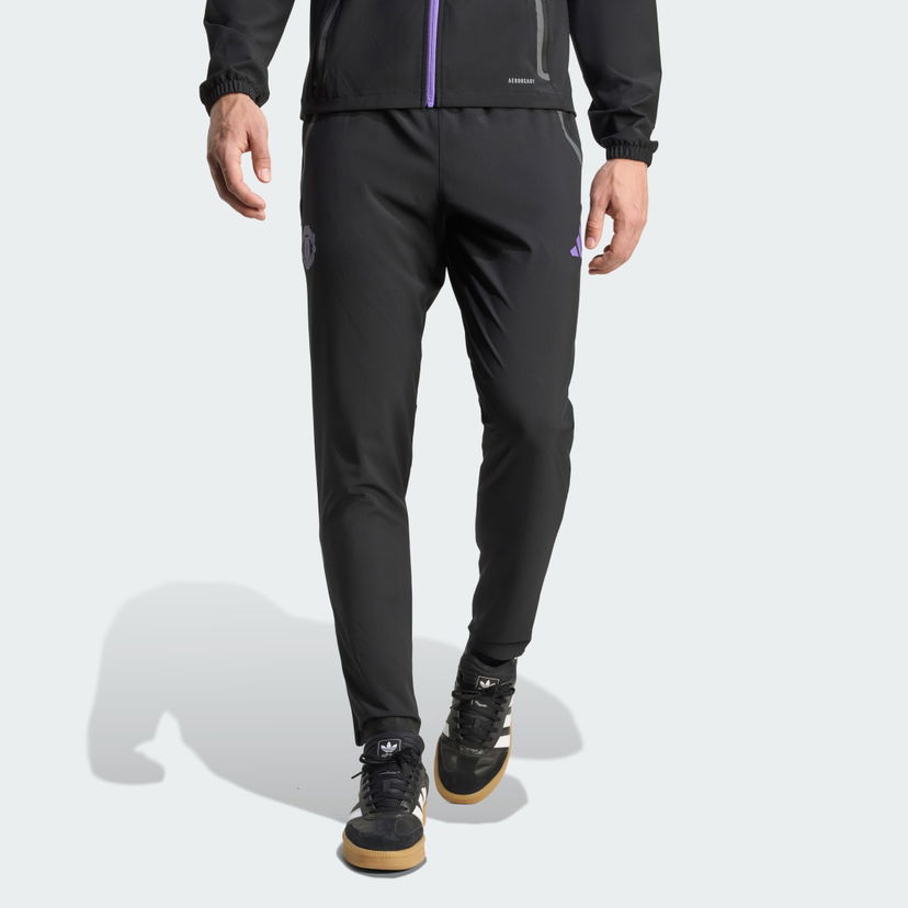 Housut adidas Performance Manchester United Tiro 25 Competition Vis Tech Travel Pants Musta | JV5352