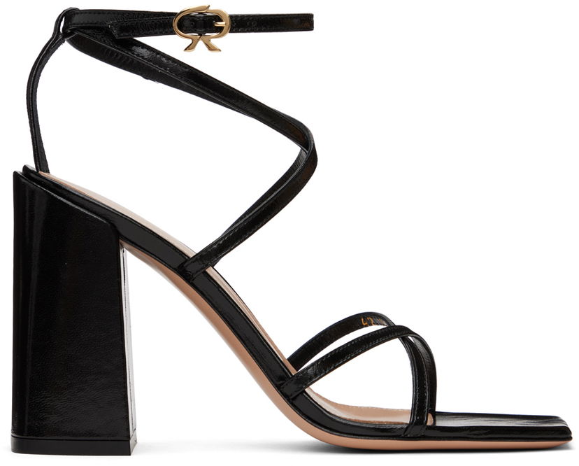 Tennarit ja kengät Gianvito Rossi Heeled Strap Sandals Musta | G32335.95RIC.NUI