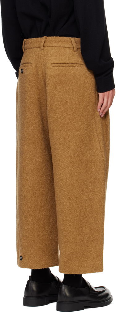 Housut ADER ERROR Brown Wool Wide Leg Trousers Ruskea | BN01FWSA0207CM, 2